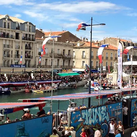 2p Cabine, Face Plage, Clim, Parking Privatif - Fr-1-338-609 Apartamento Sète