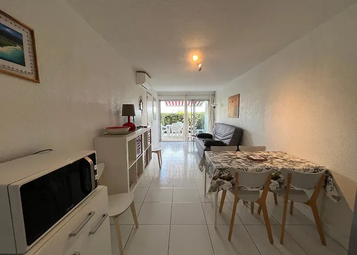 2p Cabine, Face Plage, Clim, Parking Privatif - Fr-1-338-609