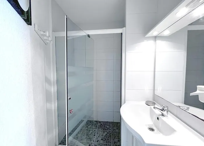 2p Cabine, Face Plage, Clim, Parking Privatif - Fr-1-338-609 아파트 *